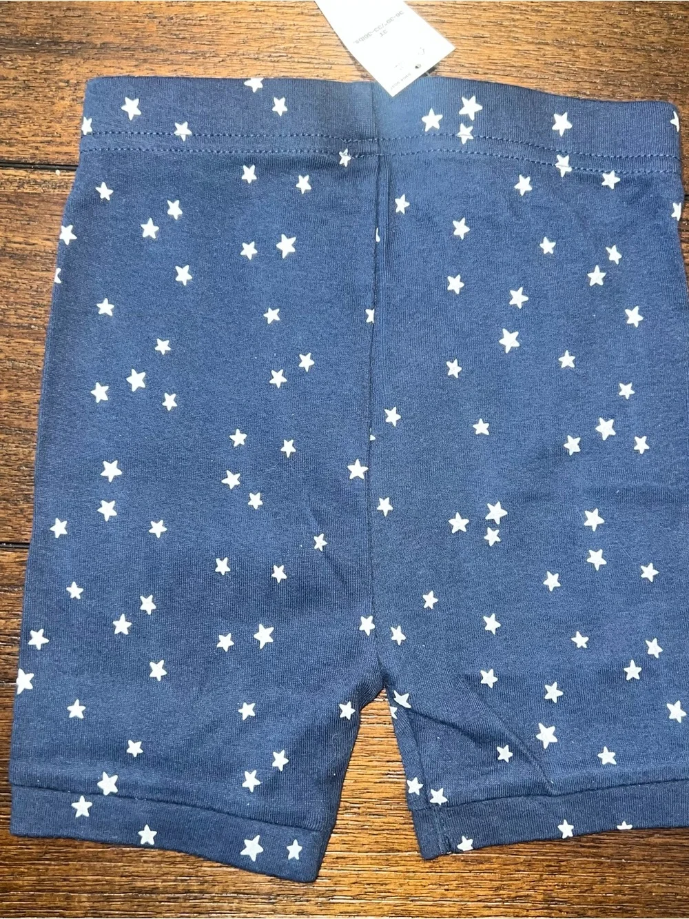Old Navy Navy & White Star Short-Sleeve Pajama Set